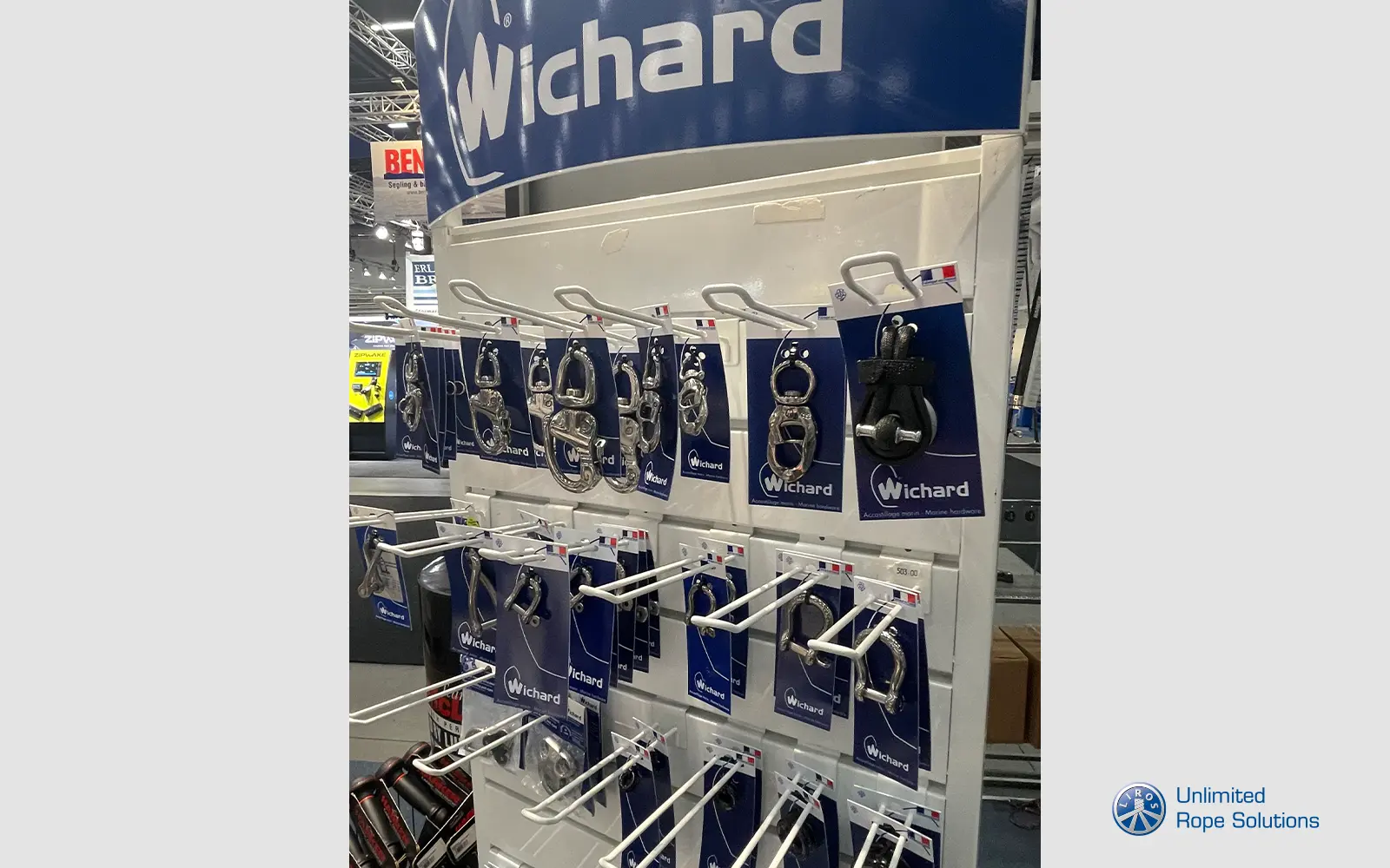 Wichard produktvägg