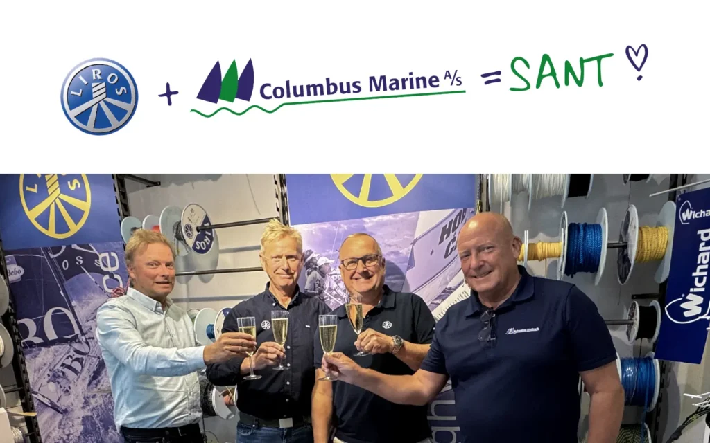 LIROS + Columbus Marine = SANT❤️